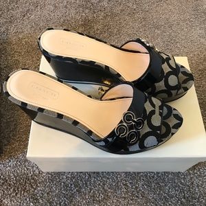 Coach wedges